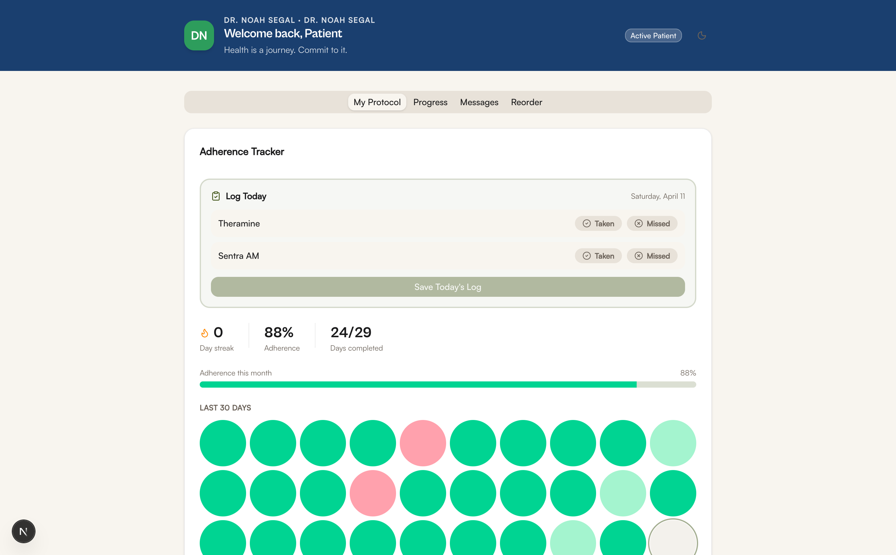 Branded patient portal